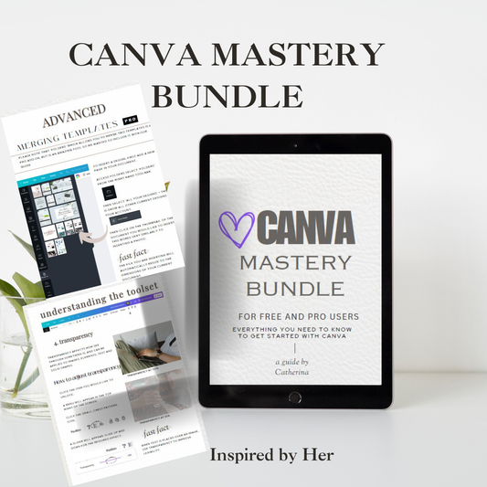 Canva Mastery Bundle - Free and PRO Users