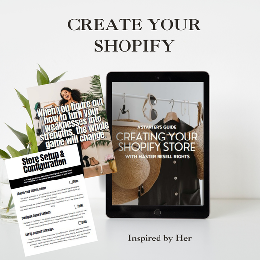 Start Your Business - Creating Your Shopify Store